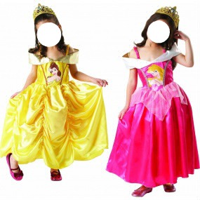 2fille princesse Photo frame effect