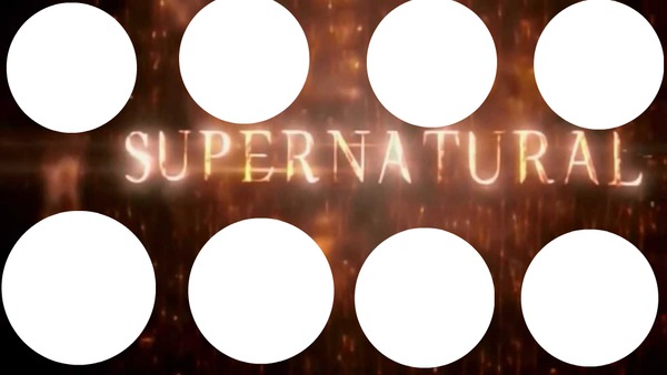 supernatural spn Photo frame effect