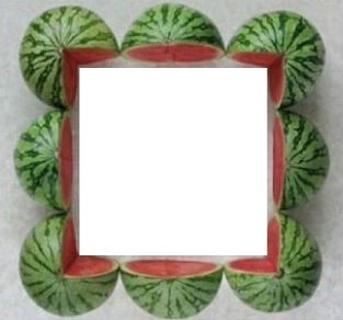 Melon Frame Fotomontage