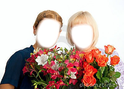 fleur bouquet Photomontage