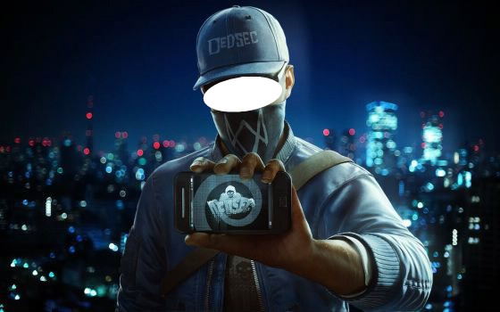 Watch Dogs 2 Photo frame effect
