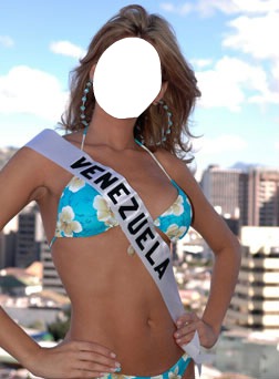 Miss Venezuela フォトモンタージュ