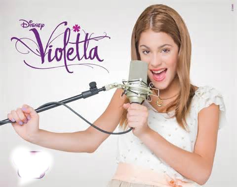Toi + Violetta Fotomontasje