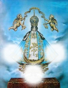 Virgen de San Juan de los Lagos 2 Fotomontažas