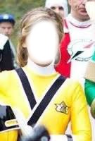 Yellow Ranger Fotomontaż