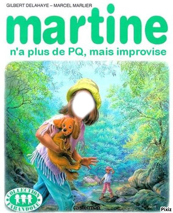 martine Fotomontage