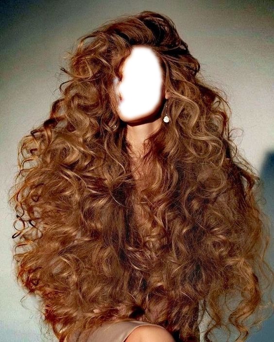 long cheveux Fotomontasje