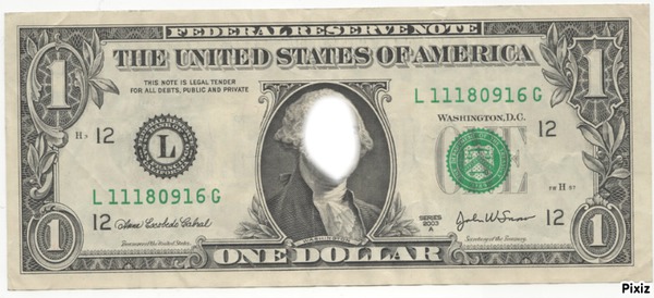 Dollar Fotomontáž