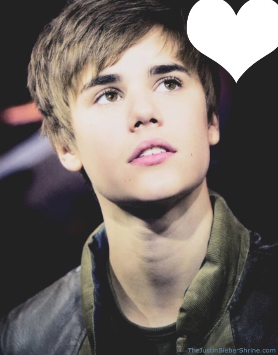 Justin Bieber Amor! フォトモンタージュ