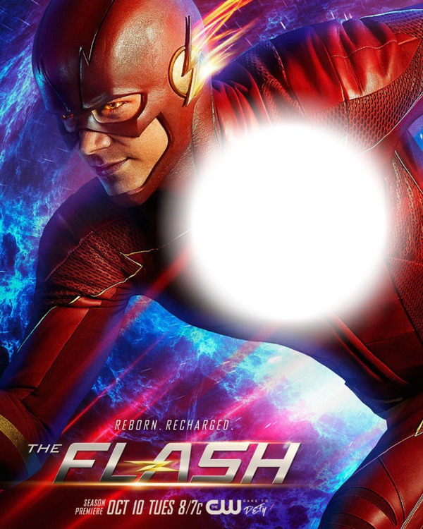 le retour de flash dans la saisons 3 Photo frame effect