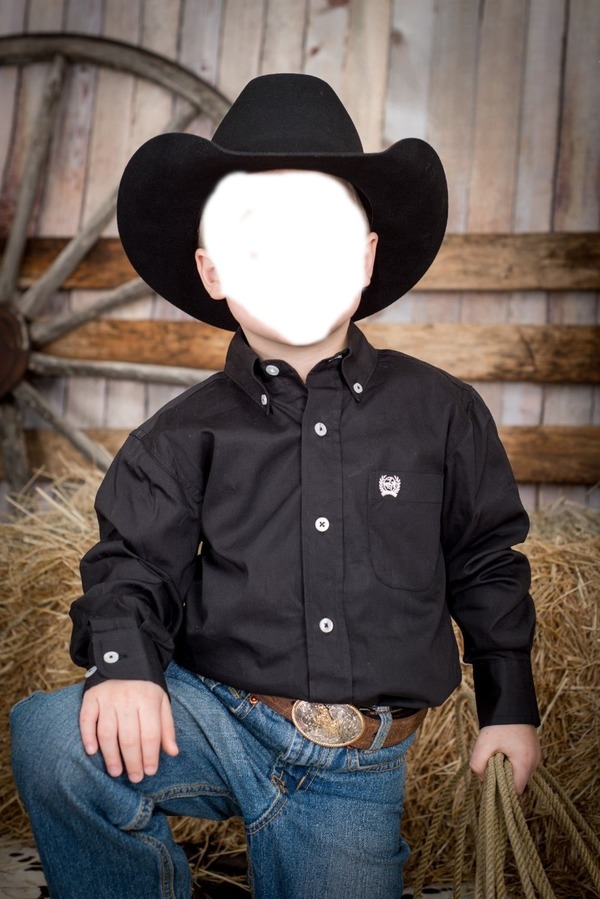 cowboy Fotomontage