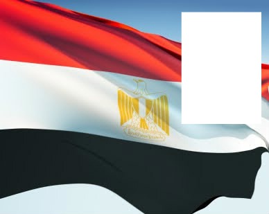 Egypt flag Fotomontage