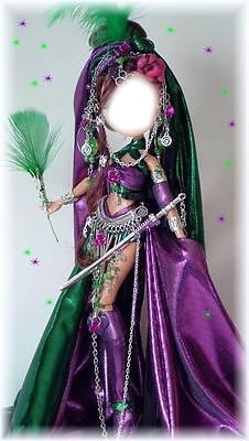 Ever after high doll carnaval Montage photo