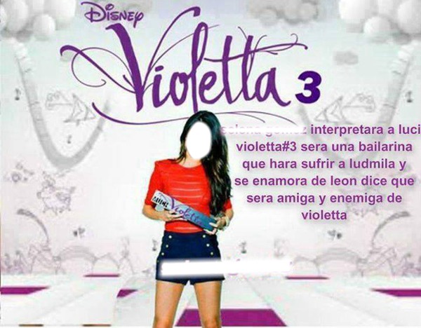 Violetta 3 Montage photo