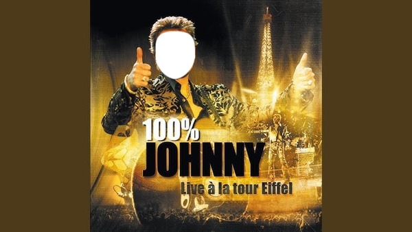 Johnny Hallyday Fotomontage