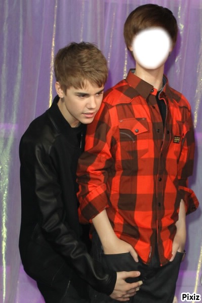 Bieber <3 Fotomontage