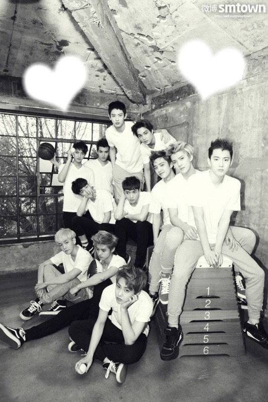 EXO We Are One Fotomontaža
