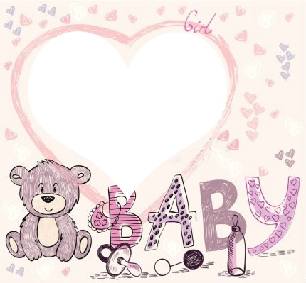 baby coeur Montage photo