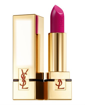 Yves Saint Laurent Rouge Pur Couture Lipstick in Le Fuchsia Montaje fotografico