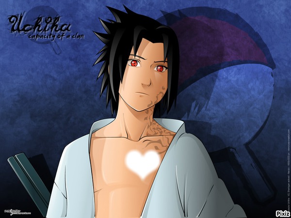 sasuke Photo frame effect