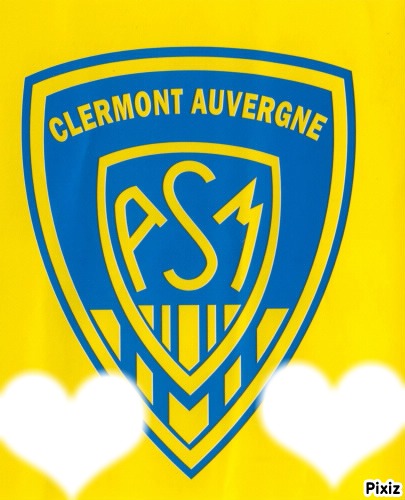 Asm-clermont-auvergne Fotomontáž