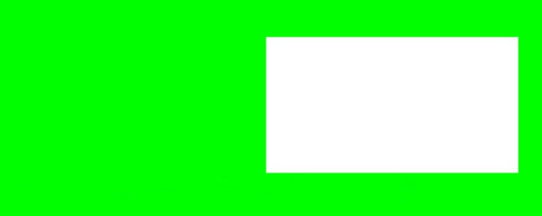 marco verde Fotomontaggio