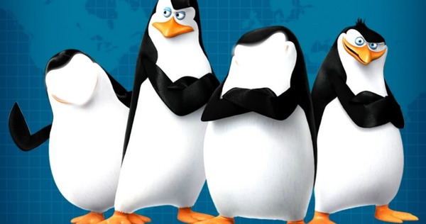 pinguins Fotomontáž