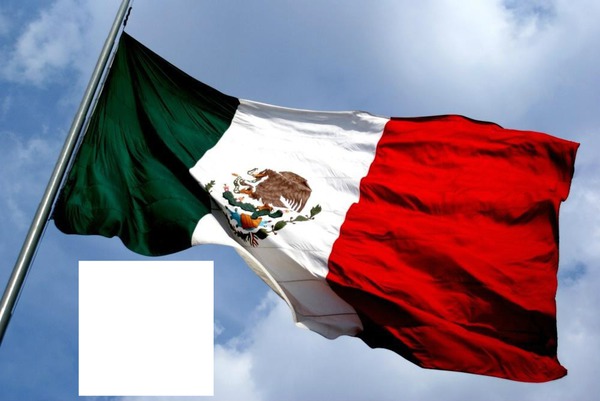 Mexican Flag Фотомонтаж