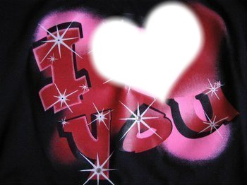 I LOVE YOU BB Montage photo