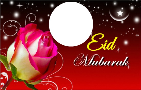 Eid rose Photomontage
