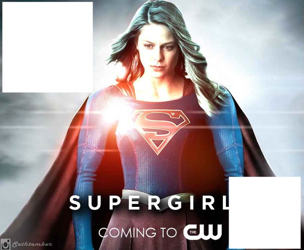 SUPERGIRL CW Fotomontage