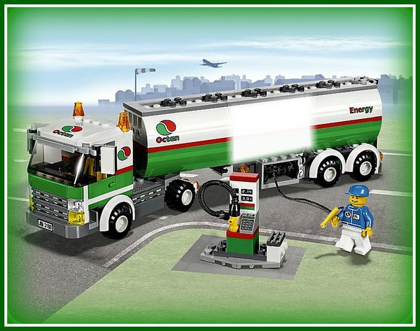 LEGO KOCKE-Cisterna Fotomontage