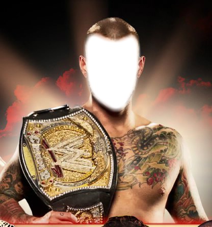 WWE~CM-PUNK Fotomontaggio