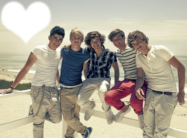 One direction : 1 Photo <3 Montage photo