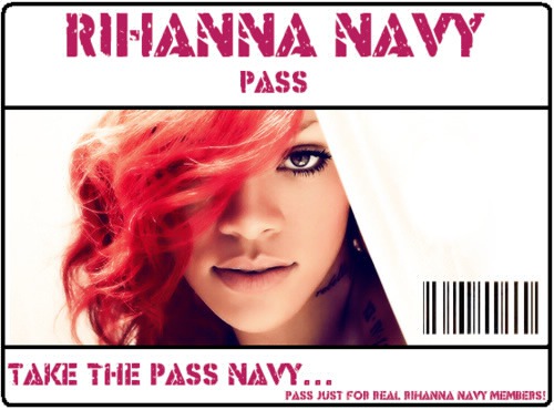 Rihanna Navy Fotomontaža