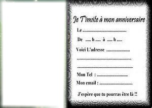 invitation enfant Fotomontasje