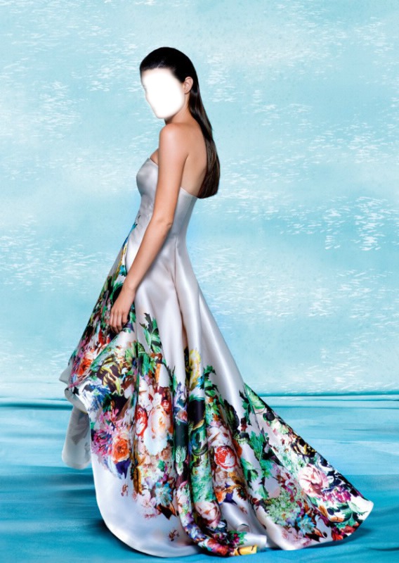 Cétina robe Photomontage