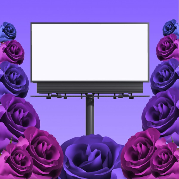 Dj CS Love flowers board Fotomontage