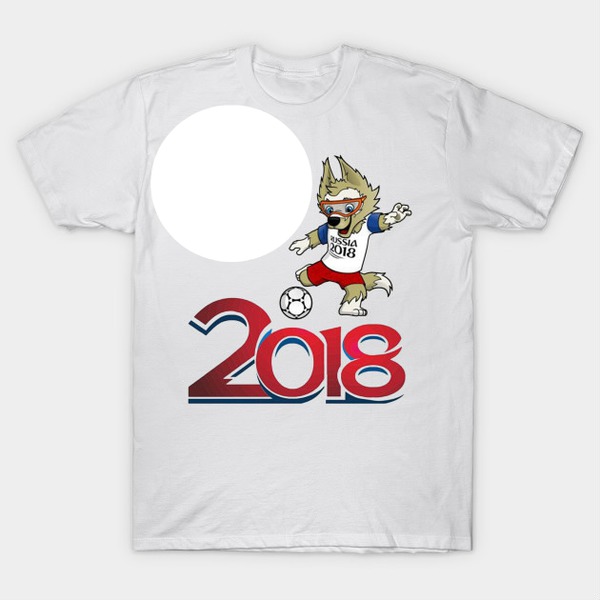 world cup russia 2018 Fotomontasje