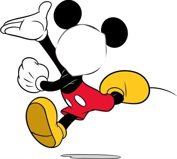 Mickey Mouse Fotomontagem