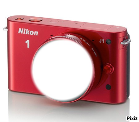 Appareil Nikon one Fotomontaż