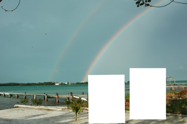 St Georges Caye Belize Fotomontage