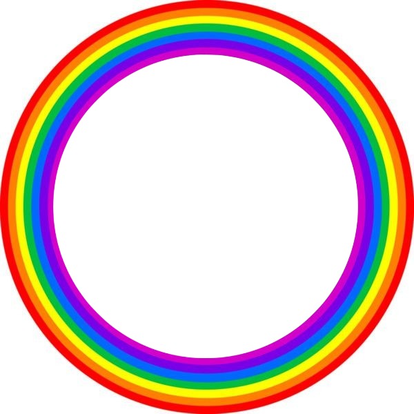 Ram rainbow Fotomontāža