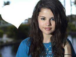 Selena  Gomez Photo frame effect