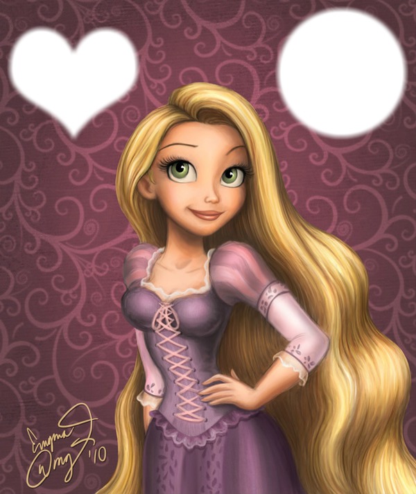 Rapunzel Photomontage