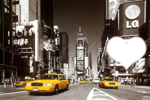 new york 2 Photo frame effect