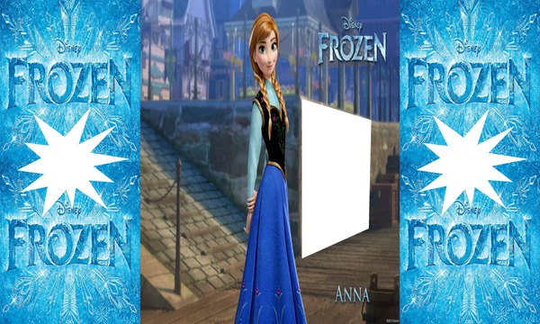 Princess Anna FROZEN Fotomontage