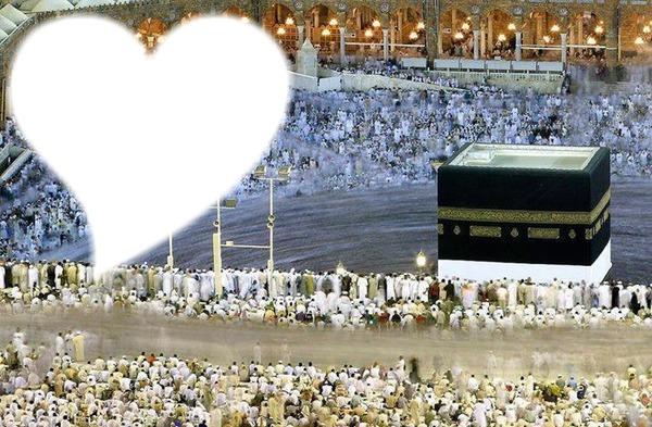 La Kaaba Fotomontaggio