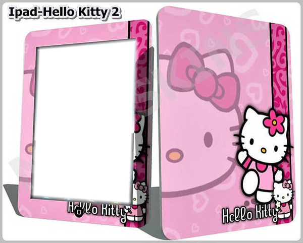 Hello Kitty Ipad Photomontage
