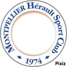Montpellier Hérault Sport Club Photo frame effect